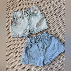 Girls 4T Jean Short Bundle